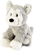 Warmies knuffel Husky - MAGNETRONKNUFFEL - voor in microgolfoven met lavendel en granen - warmte kussen