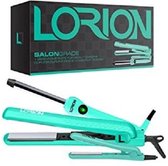 Lorion Beauty LOF50NTU 3 Piece Hair Styling Tool Set – Neon Turquoise