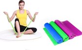 Let op type!! Fitness apparatuur elastische oefening weerstand Bands training Pull Stretch Band sport sportschool Yoga Tools  grootte: 1.5 m * 15 cm * 0.35 mm  willekeurige kleur levering