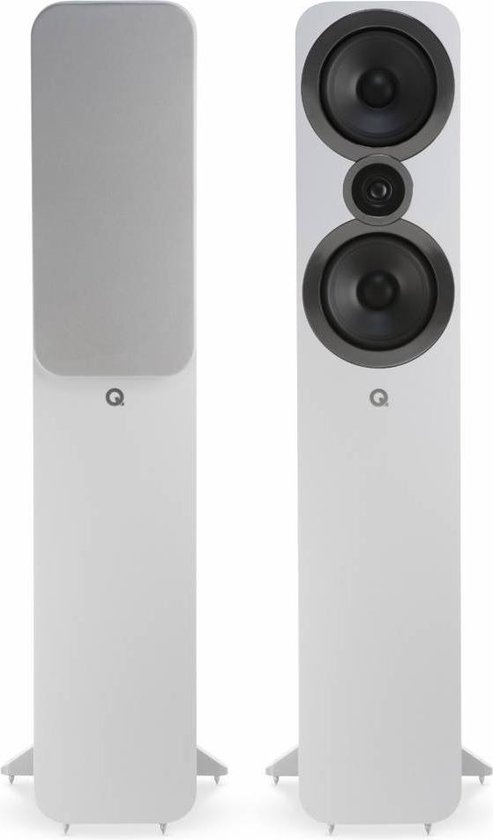 Rechtdoor Dezelfde Boom Q Acoustics 3050i - Vloerstaande Speakers - Wit ( per paar ) | bol.com
