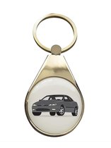 sleutelhanger - RVS - Peugeot - 406 coupe