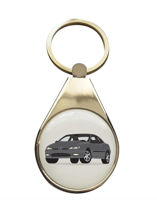 porte-clés - acier inoxydable - Peugeot - 406 coupe