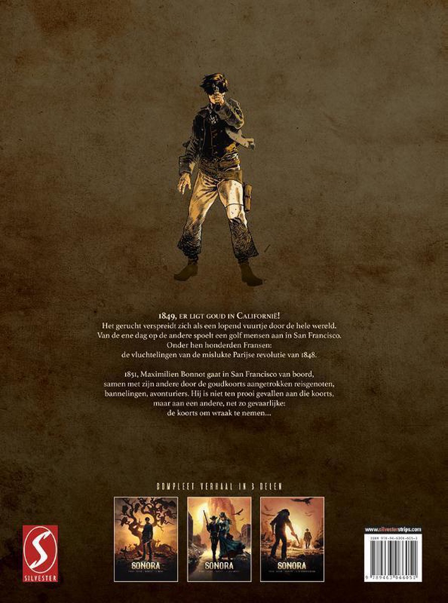 Sonora 1 - Wraak - back cover