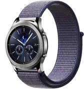 Nylon Bandje - Blauw - Voor Samsung Galaxy Active 1/2 - Galaxy Watch (42mm) - Gear Sport - Bandbreedte 20mm