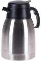 Koffiekan/thermoskan dubbelwandig 1,5 liter - Koffiekannen/theekannen/isoleerkannen/thermoskannen - Koffie/thee meenemen