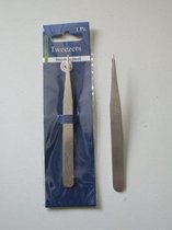 12080-8021 Tweezers, fine tipaight, stainless steel, 12,2 cm
