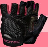 Scitec Nutrition - Trainingshandschoenen - Workout Gloves - Vrouwen - Lady Style - Pink - M