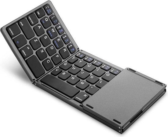Afleiden het ergste Grijp Elementkey® - V03 Aluminium Wireless Bluetooth Foldable Keyboard + Muis -  IOS /... | bol.com