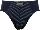 Gentlemen heren sport slip streep - M - Blauw