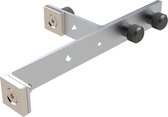 Kierr® Click 100 - Kiepstand Verkleiner - Raam verkleiner zonder boren en schroeven - Raamvastzetter - Huisdier - Windhaak - Raamopenhouder - ook voor op Kunststof - Magnetisch - Zelfklevend