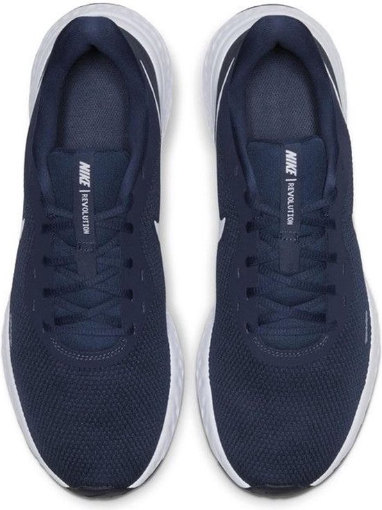 Sportschoenen - Maat 43 - Mannen - donkerblauw/wit