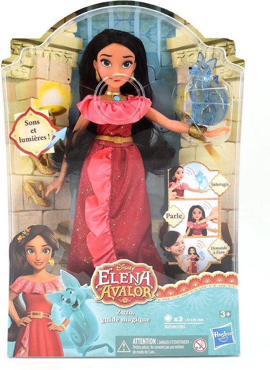 Hasbro Elena Avalor Doll And Magic Guide Zuzo 