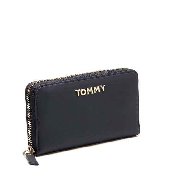 Tommy Hilfiger - Item statement lrg za wallet - dames - corporate | bol.com