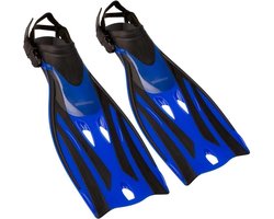 Waimea Zwemvliezen - Verstelbaar - Kinderen - Blauw/Zwart - Maat 32-36