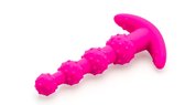 ZENN siliconen Buttplug, Flexibel, Roze, voor hem of haar,  140mm, met gratis 100ml Tube ZENN glijmiddel