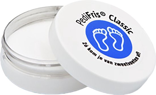 PediFris® Classic - tegen Zweetvoeten, Stinkvoeten & Stinkende schoenen | Voetpoeder - Schoenpoeder