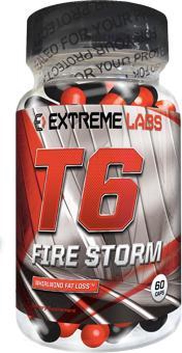 t6 firestorm extreme labs fat burner energie
