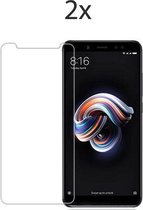 Xiaomi Redmi Note 5 Screenprotector Glas - Beschermglas Xiaomi Redmi Note 5 Screen Protector Glas - 2 stuks