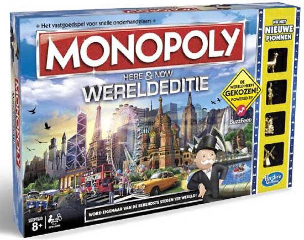 Monopoly Wereld Bordspel | Games | bol.com