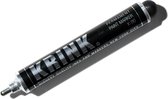 Krink K-90 Zwarte Steel Roller-ball Tip Marker - Alcoholbasis inkt in metalen body