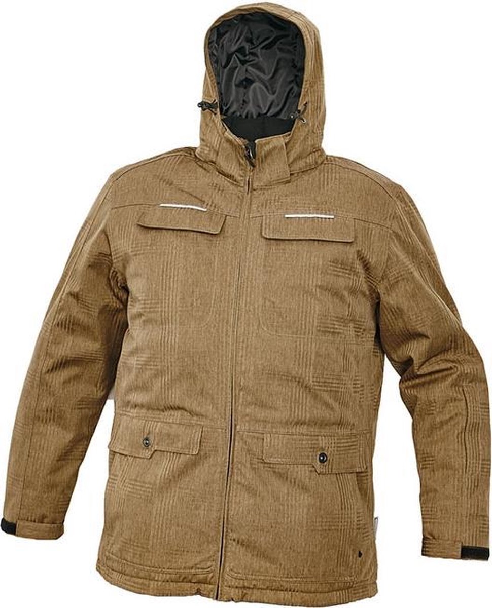 Heren winterjas Olza 2XL Beige