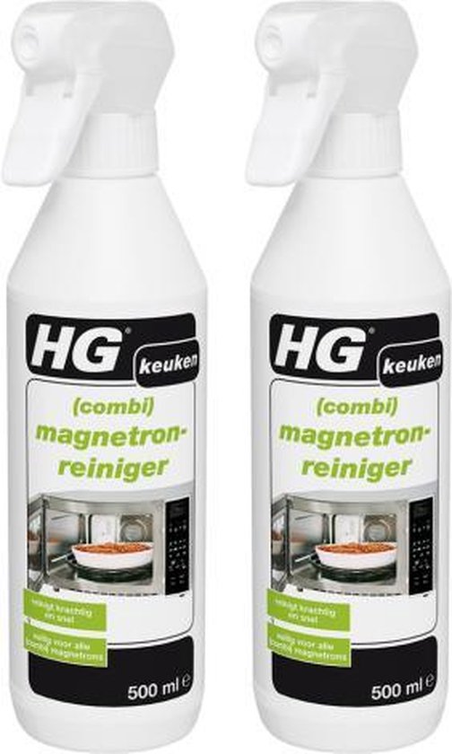 HG (combi) magnetronreiniger | dé krachtige magnetronreiniger - 2 Stuks |  bol.com