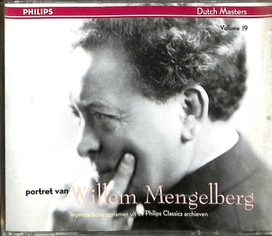 Portret van Willem Mengelberg - Dutch Masters volume 19