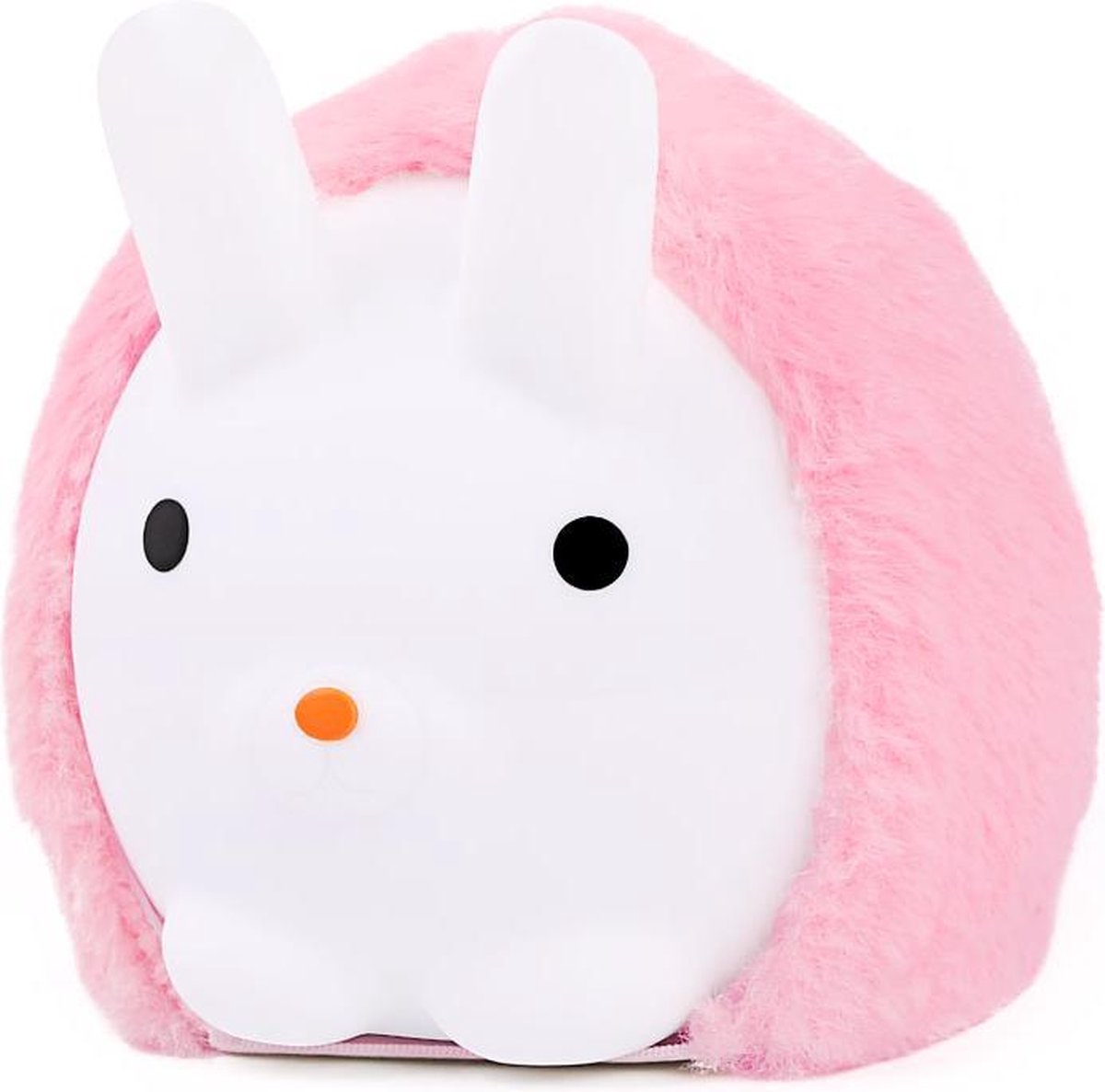 Warmtekruik – Babykruik Dierenkruik – Warmtekussen met Zachte Pluche Hoes – Voor Warmte & Afkoeling – Roze / Wit – Kindvriendelijk & Herbruikbaar