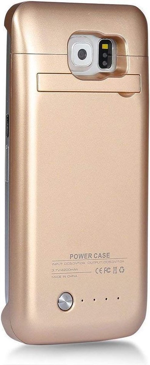 S6 Edge+-batterijhouder Coolead 4200 Mah Draagbare Opladerbehuizing Externe Batterij Power Bank-oplader Met Standaard Voor Samsung Galaxy ... – foto 2