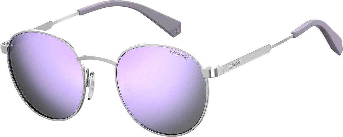 Polaroid Zonnebril 2053/s B6e/mf Unisex Zilver/paars