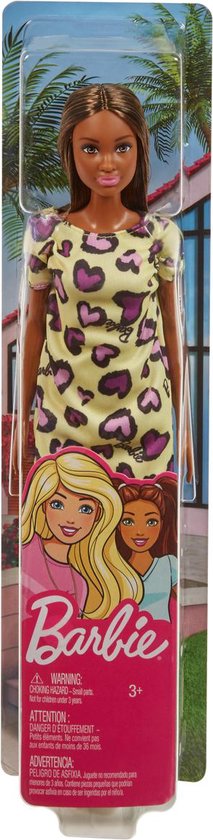 Barbie Pop met Klassieke Outfit Gele juk - Barbiepop - Barbie