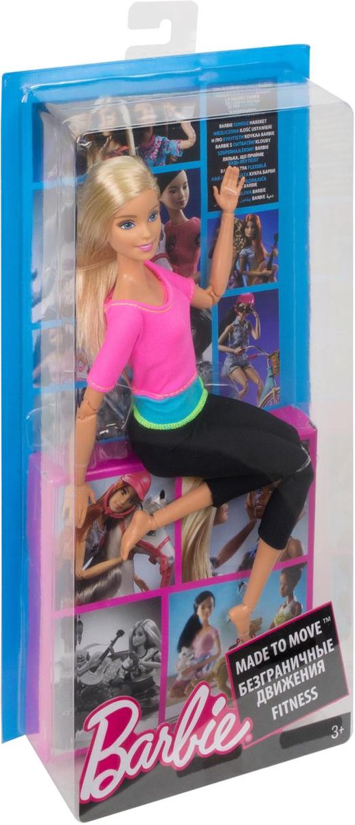 Barbie Made to Move Barbiepop met Roze top - Barbiepop | bol.com