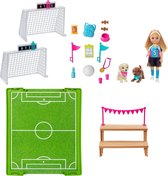 Barbie Chelsea's Voetbalspeelset