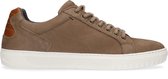 Sacha - Heren - Bruine leren sneakers - Maat 42