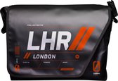 Schoudertas heren met laptopvak Airbag LHR London - 15 of 17 inch - Waterafstotend - SALE