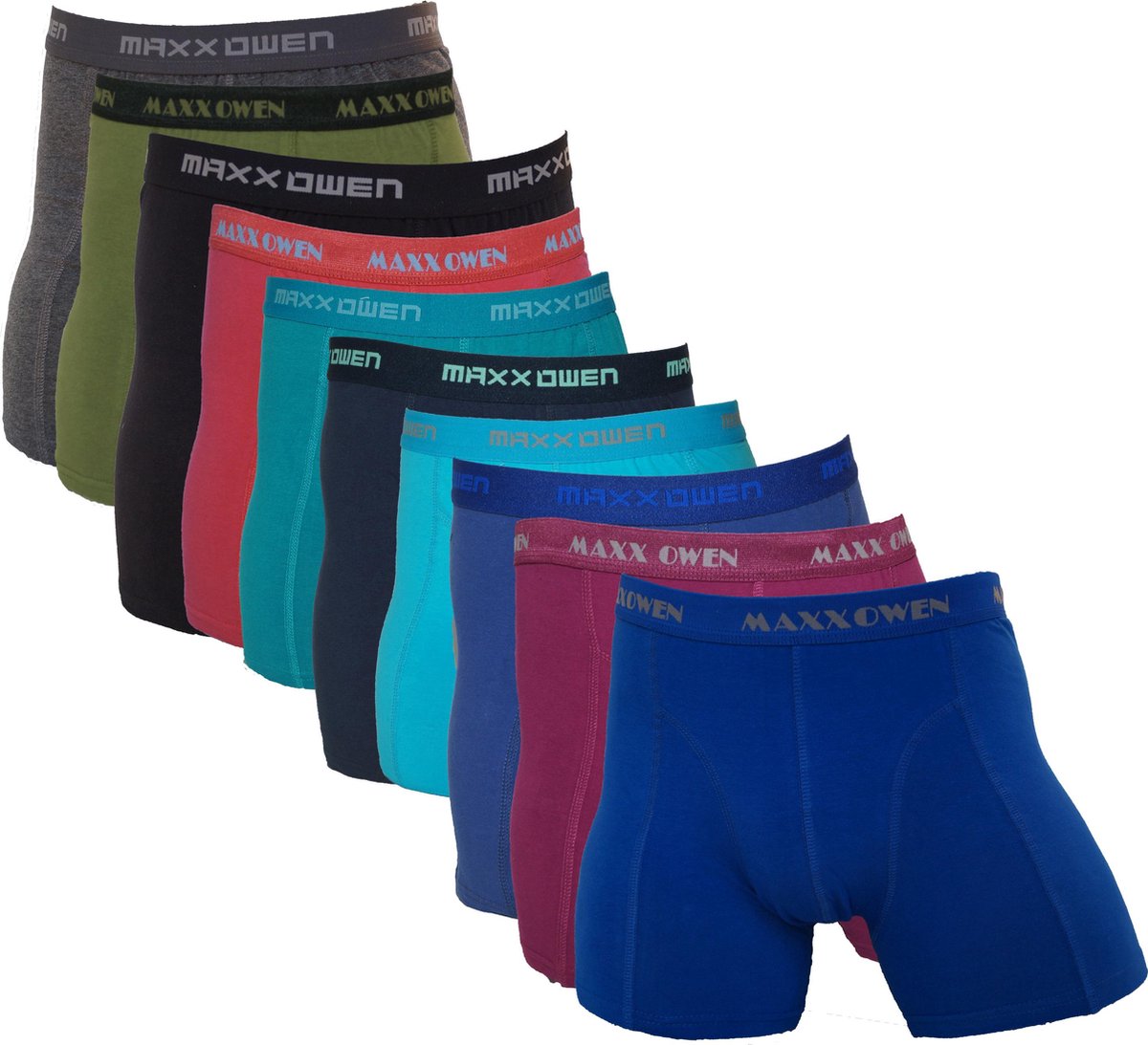 10 pack heren boxershort Maxx Owen Assorti Maat M bol