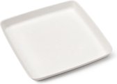 Natural Tableware Square Medium wegwerp bord - Bagasse - 15 x 15 cm - 50 Stuks - Composteerbaar