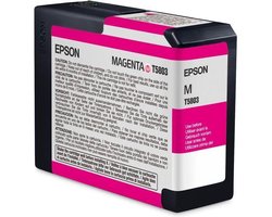 Epson T580A - Inktcartridge / Licht Magenta