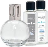 Lampe Berger Starter- & Giftset Rond - Ronde - inclusief 2x 180ml parfum