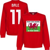 Wales, Golf, Madrid in that Order Bale Sweater - Rood - L
