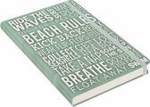 Peter Pauper Notitieboek - Beach Rules - medium - met elastieksluiting