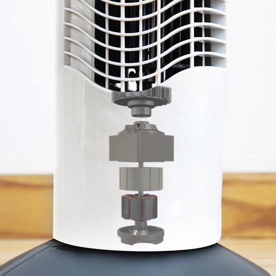 Cecotec Stille torenventilator - Toren ventilator staand - Timer - Wit