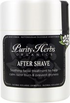 Purity Herbs - Aftershave Crème voorkomt  huidirritatie - 100% natuurlijk met IJslandse kruiden - 50ml - luchtdicht pomppotje