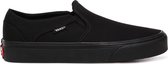 Vans Asher Canvas Dames Sneakers - Black/Black - Maat 39