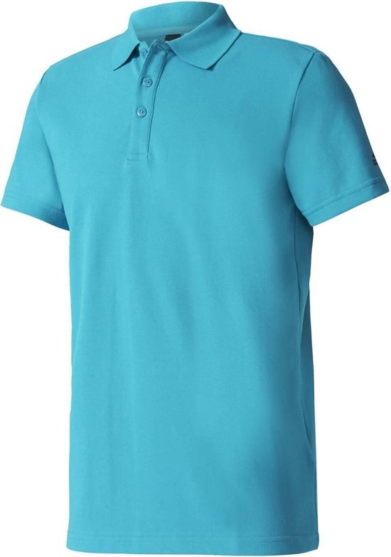 Adidas Poloshirt Essentials Basic Heren Blauw Maat M