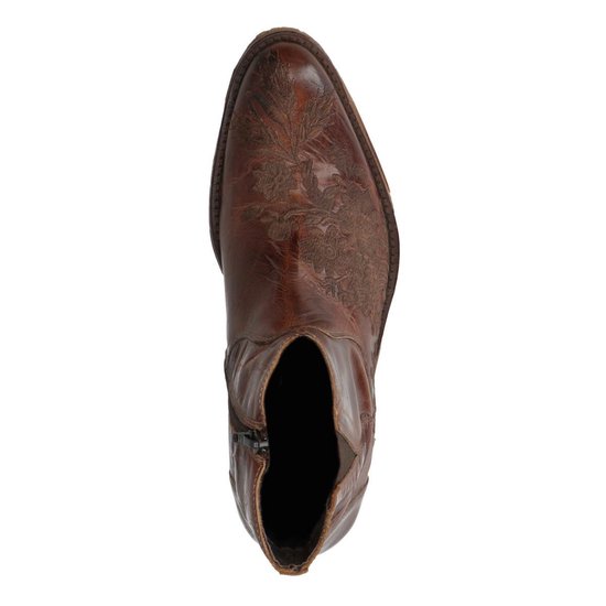 Sacha - Heren - Cognac lage boots - Maat 45 | bol.com