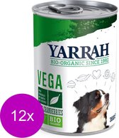 Yarrah Bio Hondenvoer Chunks Vega - Hondenvoer - 12 x Groente 390 g