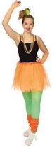 Neon Oranje Tutu 4 delige set