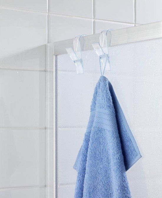 pizza Thuisland intern Handdoek haak transparant– radiator haak – haken om handdoek op te hangen -  2 stuks | bol.com