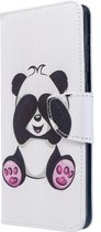 Panda beetje agenda wallet book case hoesje Samsung Galaxy S20 Plus